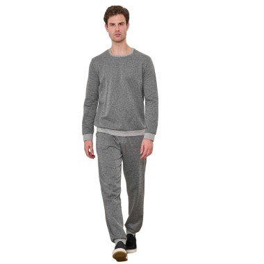 81456 tuta uomo felpa oxford