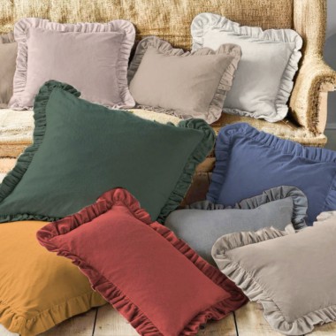 Lina cuscino velluto con...