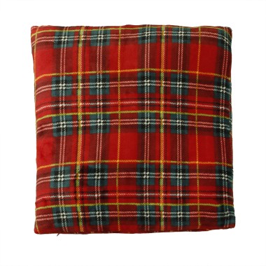 Tartan Cuscino in Velluto...