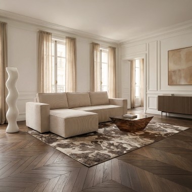 Double Brown tappeto...