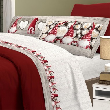 Gnomi completo letto cotone