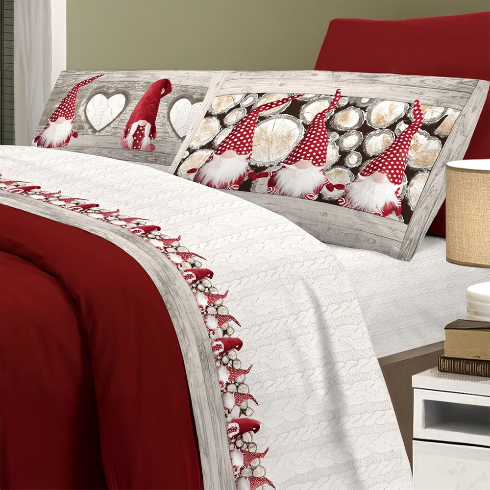 Gnomi completo letto cotone