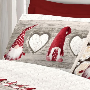 Gnomi completo letto cotone