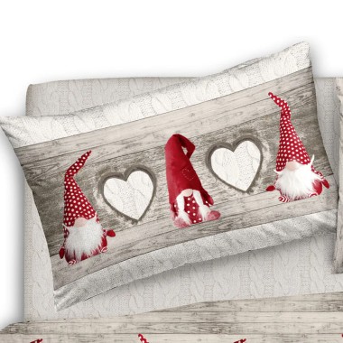 Gnomi parure cotone copripiumino