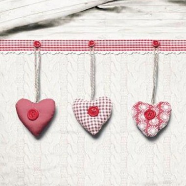 Cuore parure cotone copripiumino 2 p