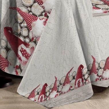 Gnomi telo arredo 2p. cotone 250x290