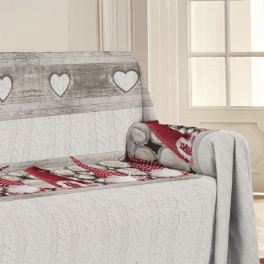 Gnomi telo arredo 2p. cotone 250x290