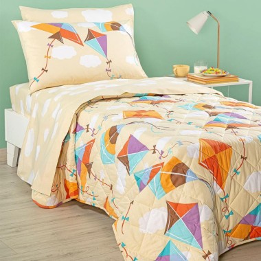 aquiloni trapunta caleffi 1 p