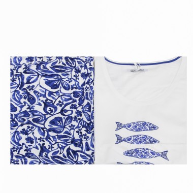 Pigiama corto 9583 mezza...