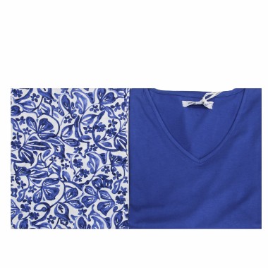 Pigiama Donna Azulejo in...