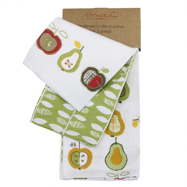 Avocado Set 3 Strofinacci...