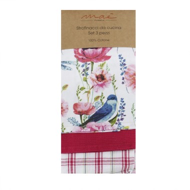 Flower Set 3 Strofinacci...