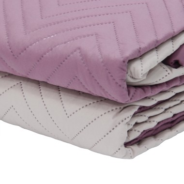 Duplex copriletto trapuntato 1 p.