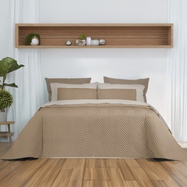 Duplex copriletto trapuntato 1 p.