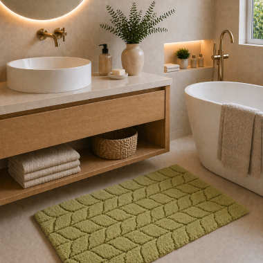 Treccia Tappeto da Bagno,...