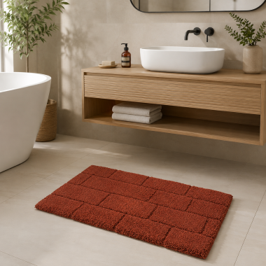 Wall, Tappeto da Bagno,...