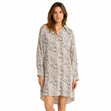Abito Camicia Donna Viscosa...