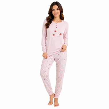 Pigiama Donna in Cotone con...