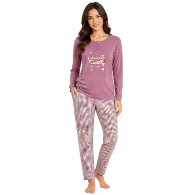 Pigiama Donna in Cotone con...