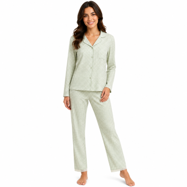 Pigiama Donna in Cotone con...