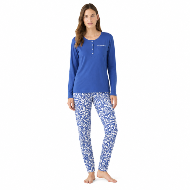 Pigiama Donna in Cotone con...
